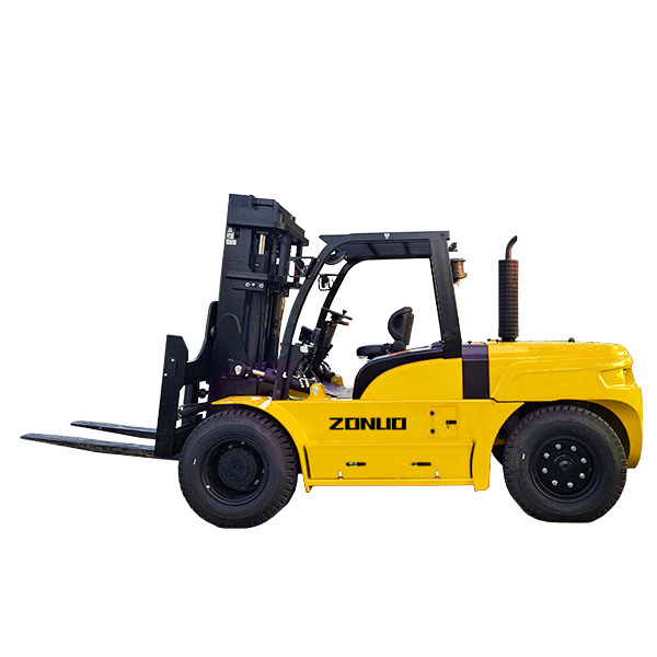 Enclosed Cab Diesel Heavy Forklift Truck