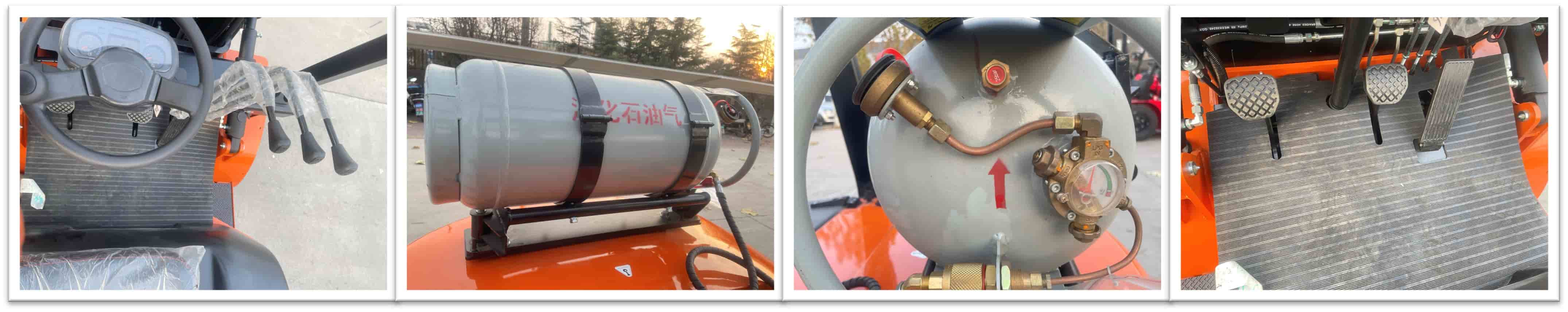 3 Ton LPG Powered Forklift Truck