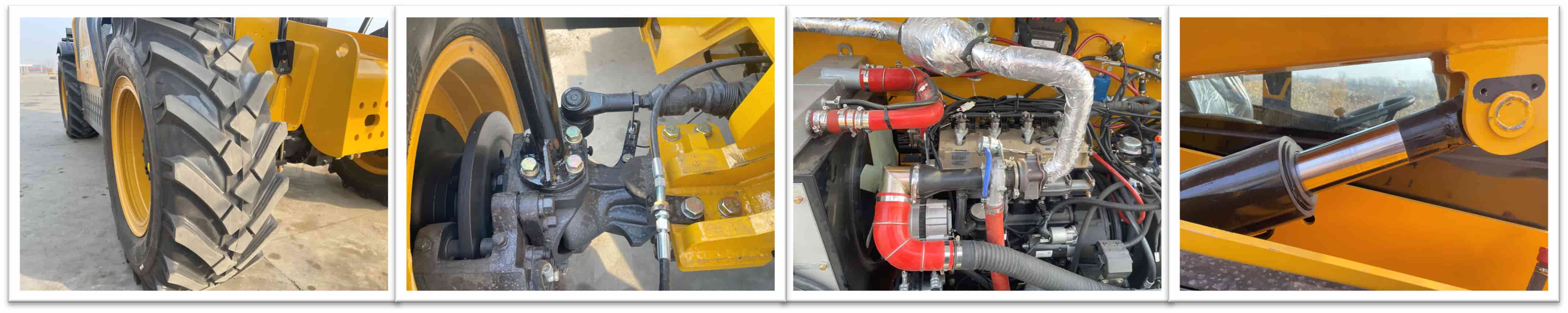 Rough Terrain Telescopic Diesel Forklift