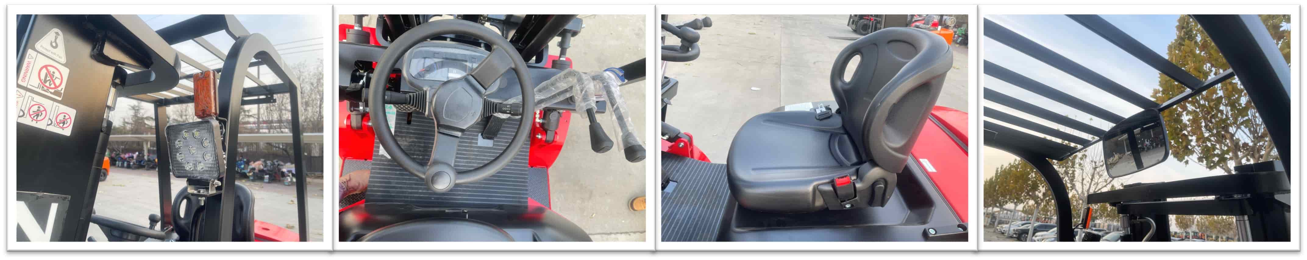 4 Wheel Electric Lithium Forklift
