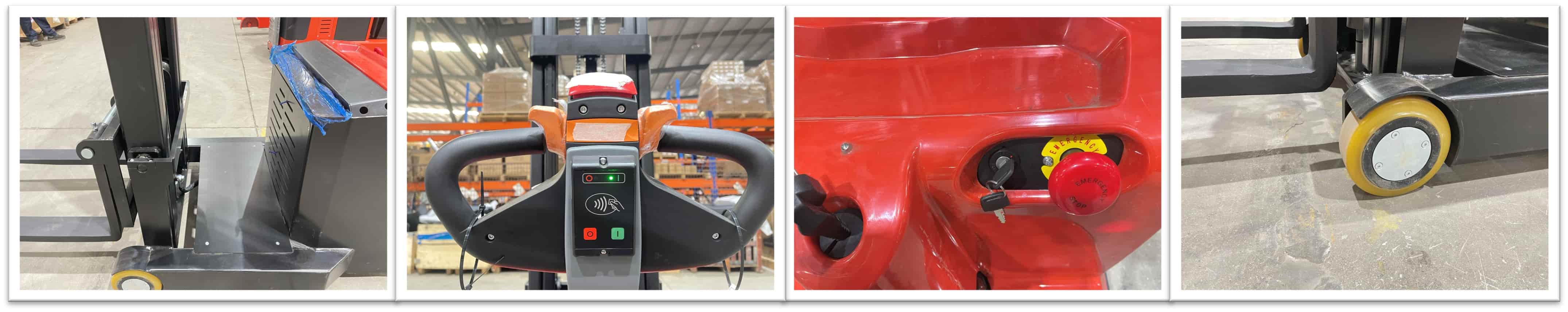 Walking Electric Counterbalanced Pallet Stacker