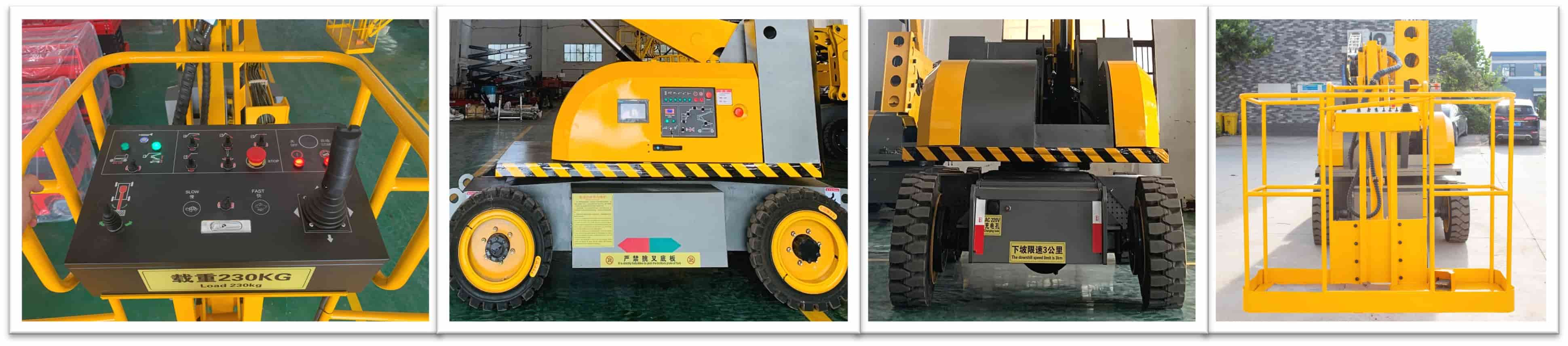 Electric Power Self Propelled Boom Lift