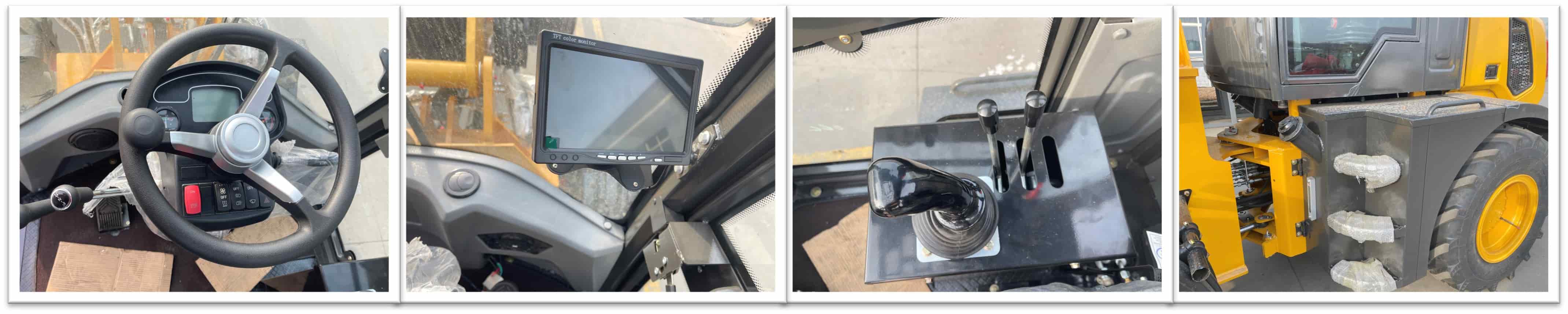 Heavy Telescoping Wheel Loader Cummins Engine
