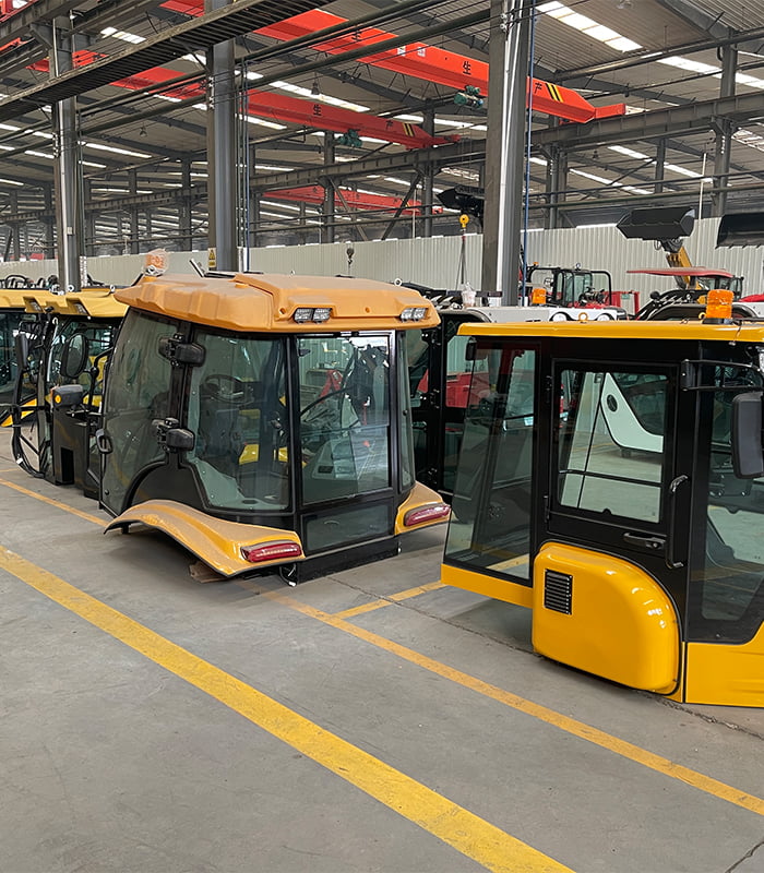 Foklift Loader Full Closed Cab