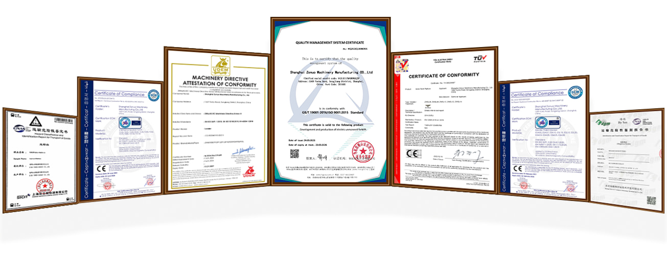 Our Certificates