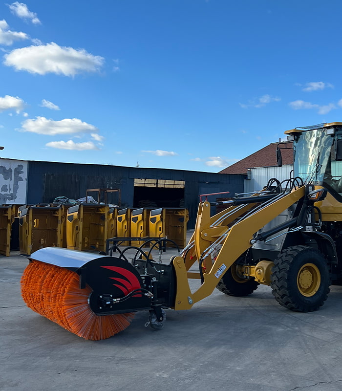 Snowblower Engine Powered Loader Equipment