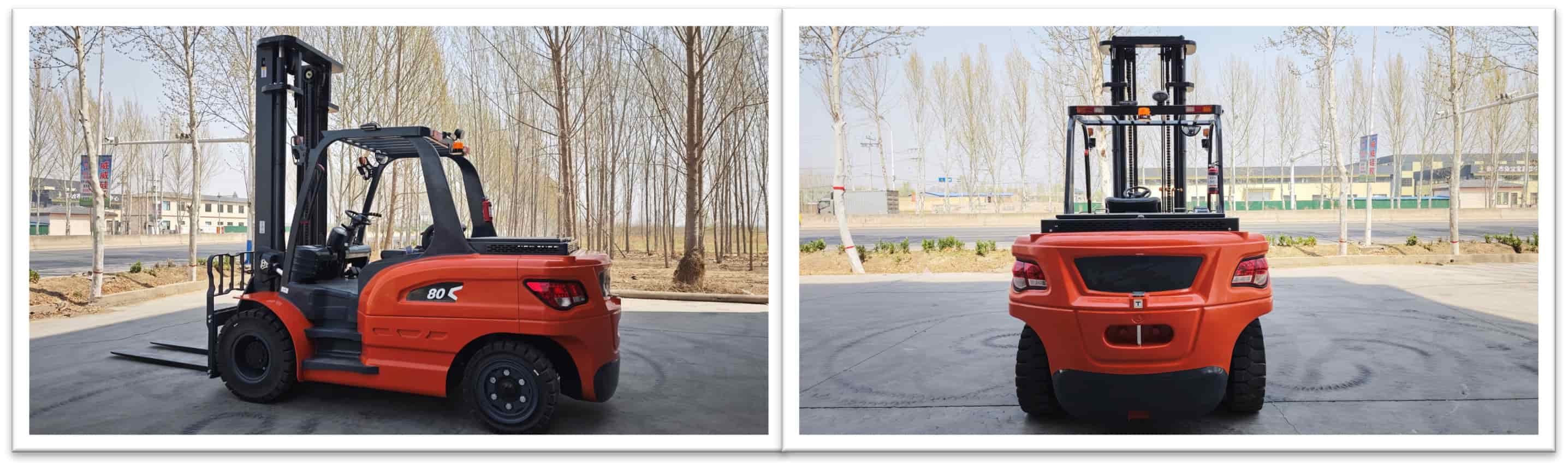Lithium Power Heavy Duty Electric Forklift