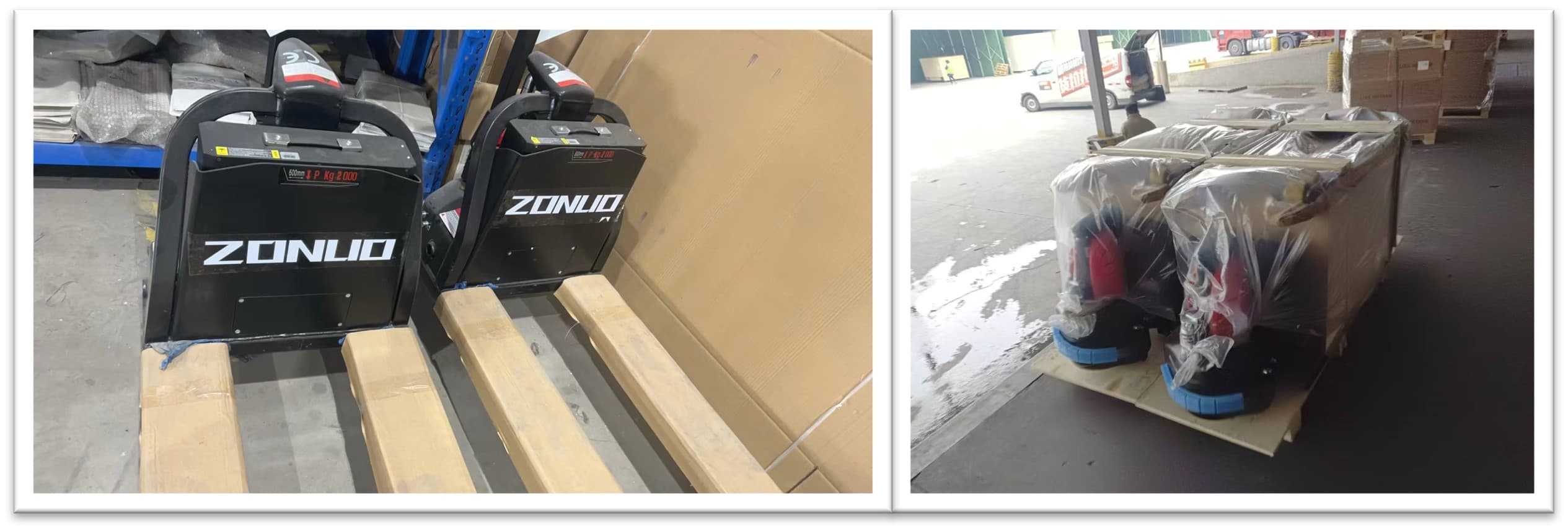 Small Electric Lithium Powered Pallet Trucks