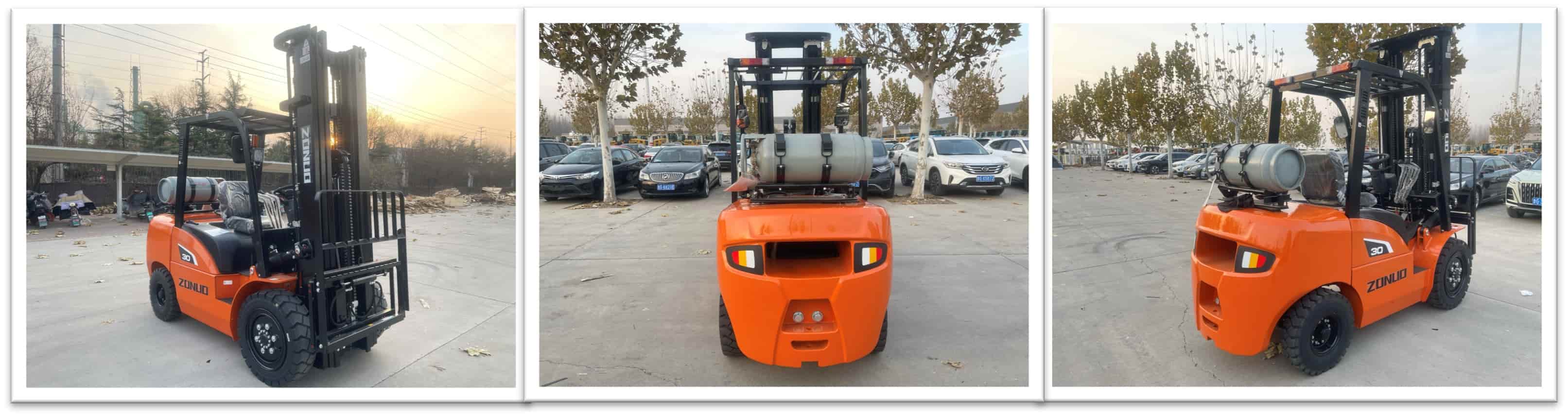 Lpg Gas Forklift Trucks