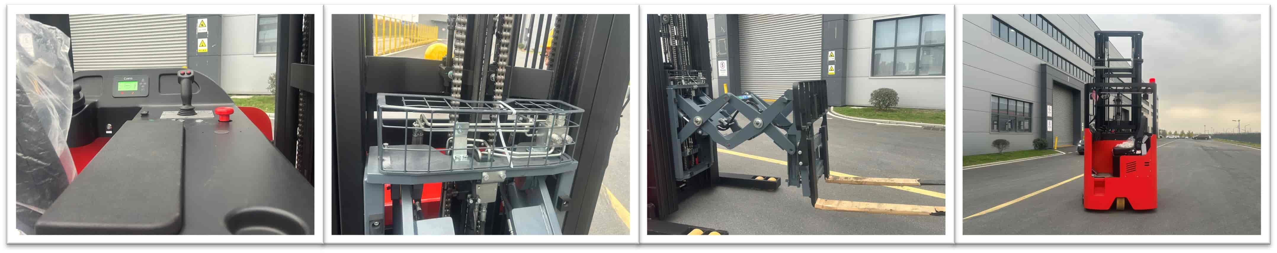 Double Scissor Reach Forklift Truck