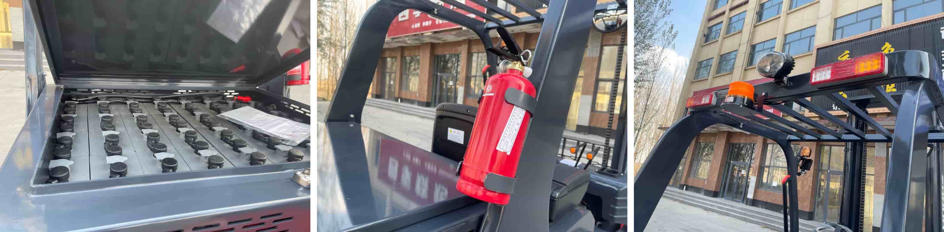 3 Ton Electric Forklift With Lithium Battery