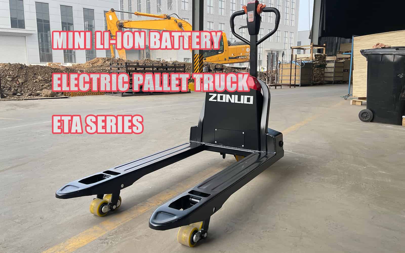 ETA Series Mini Lithium-Ion Electric Pallet Truck