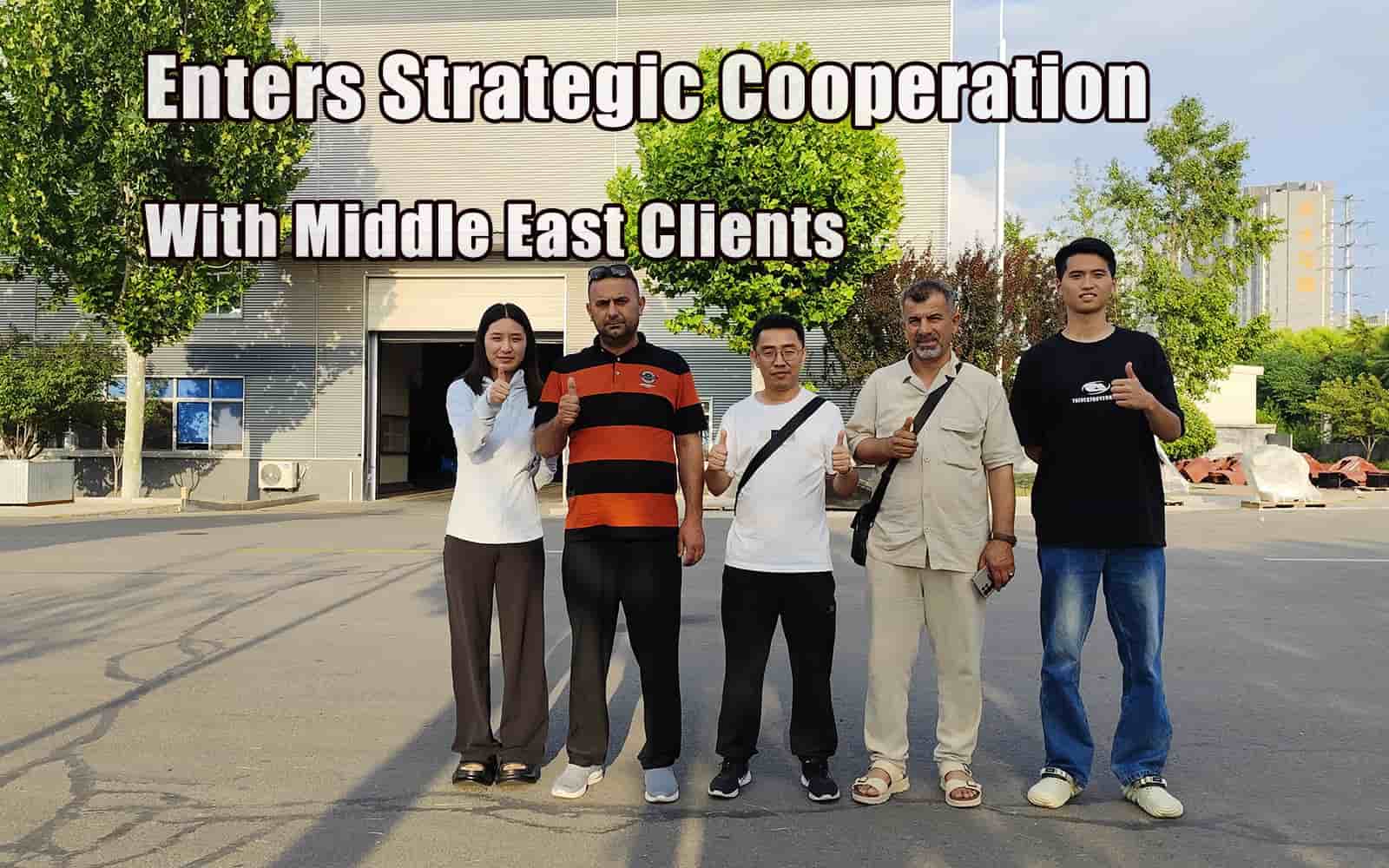 ZoNuo Enters Strategic Cooperation With Middle East Clients, Diesel Forklifts Gain High Recognition In The International Market