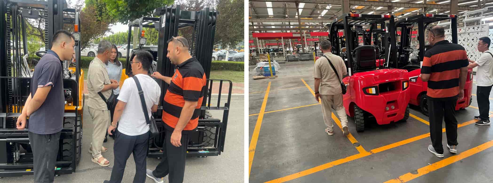 3 Ton Diesel Powered Forklift Trucks