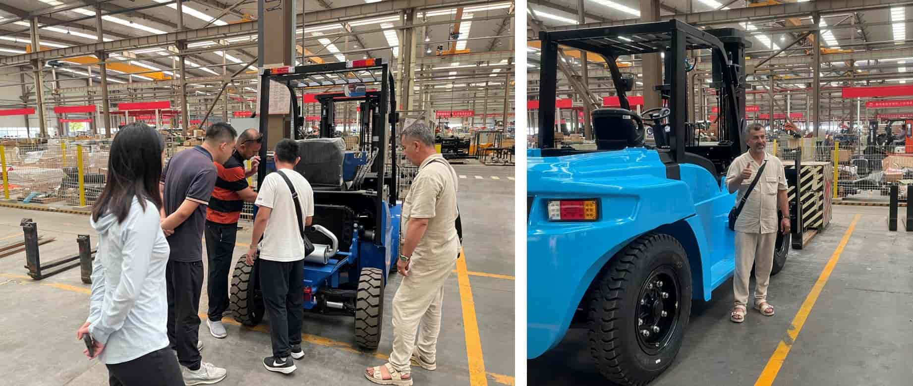 Isuzu Engine Heavy Duty Forklift Trucks