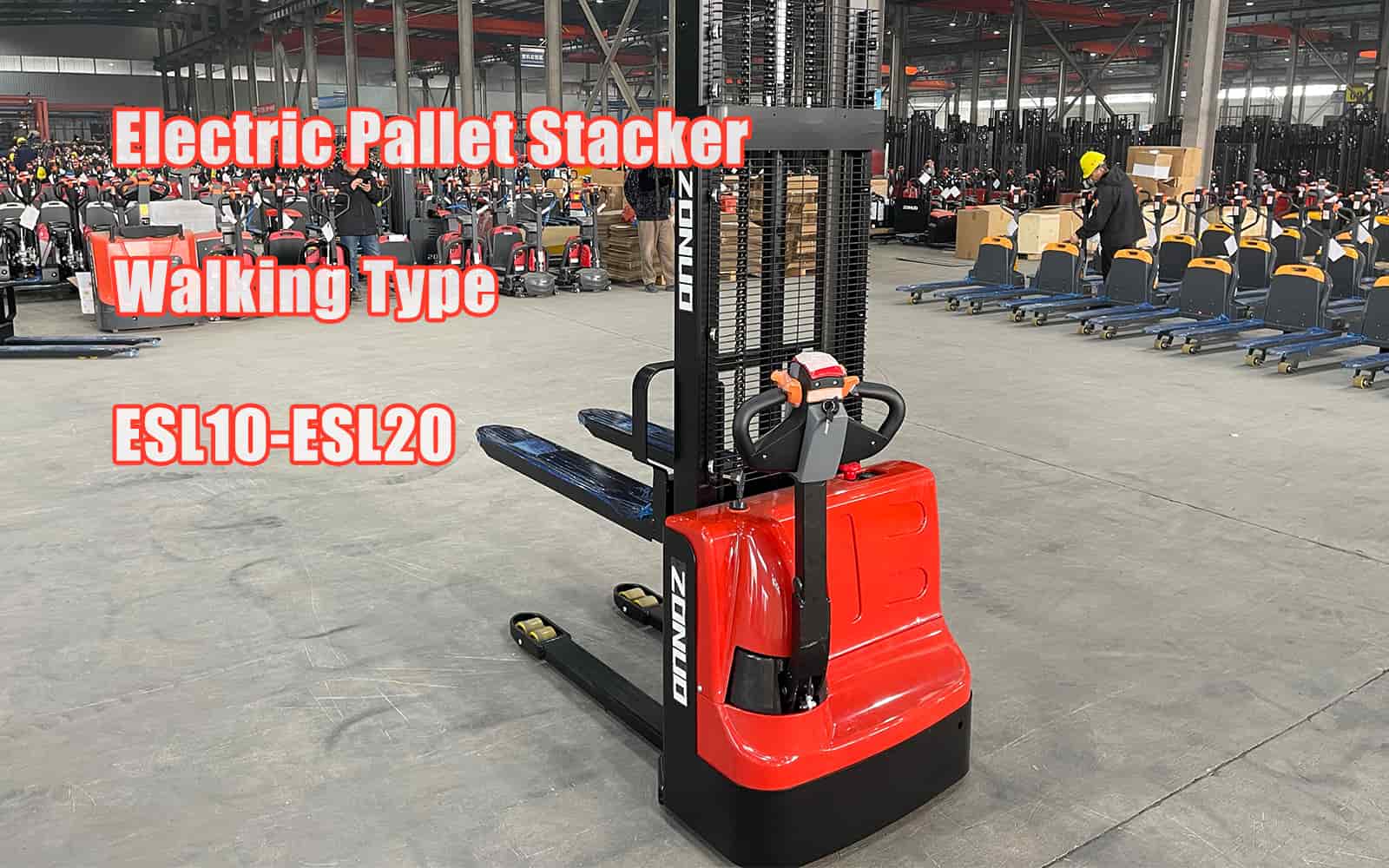 ZoNuo Walking-Type Electric Pallet Stacker: Empowered By Design, Guaranteed By Quality