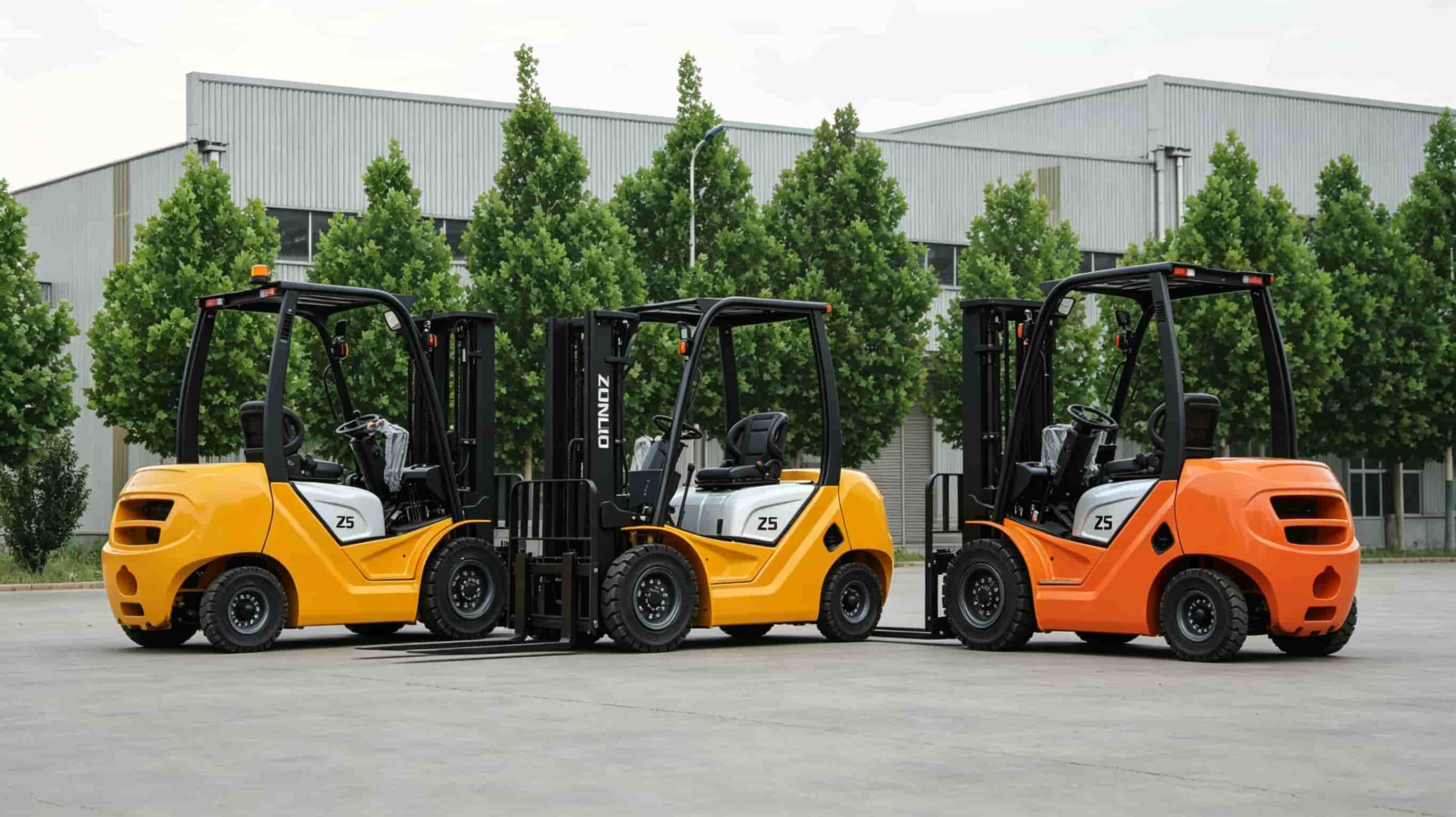 5000lbs Diesel Powered Forklift Truck