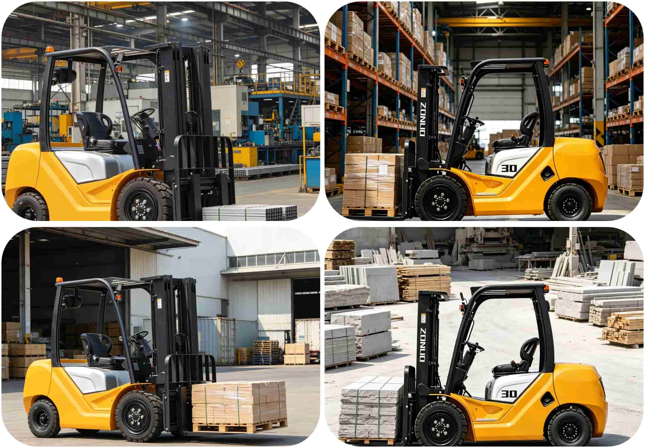 3000kg Compact Diesel Powered Forklifts 3000kg Compact Diesel Powered Forklifts