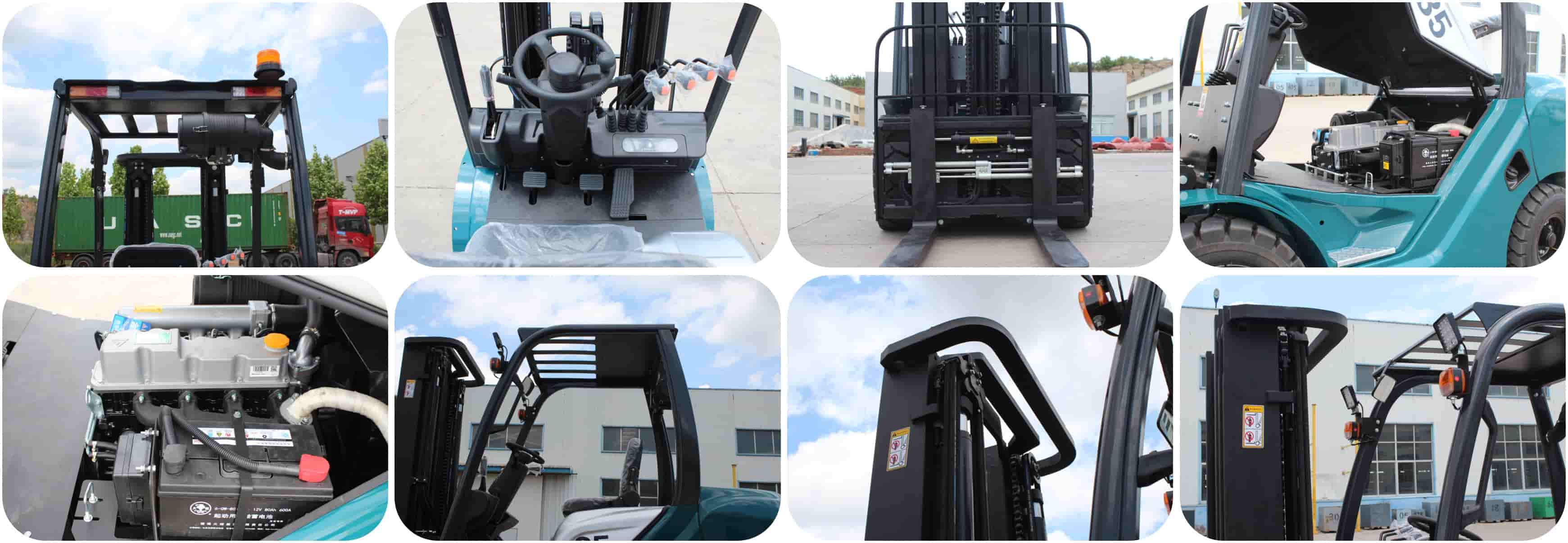 Diesel Counterbalance Forklift 3500kg