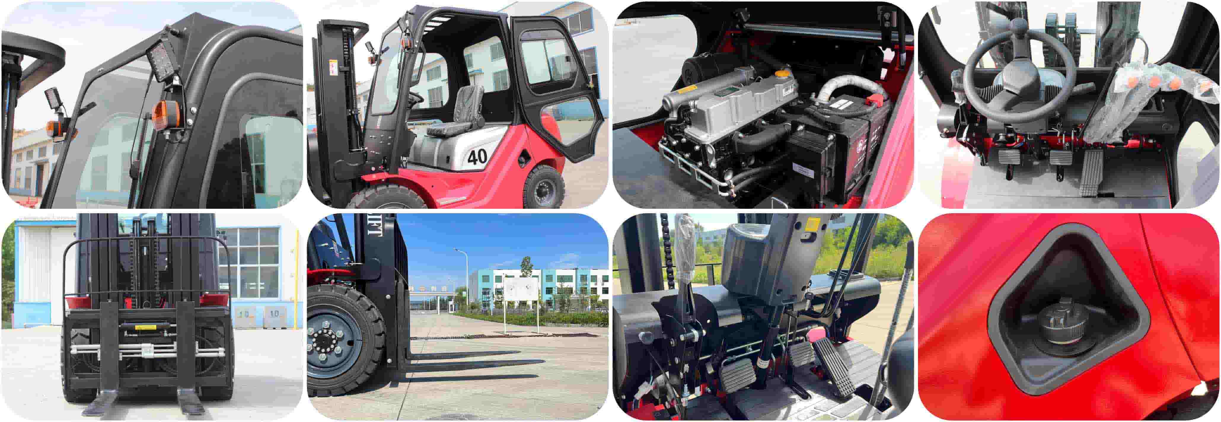 4 Ton Counterbalance Diesel Forklift 4 Ton Counterbalance Diesel Forklift