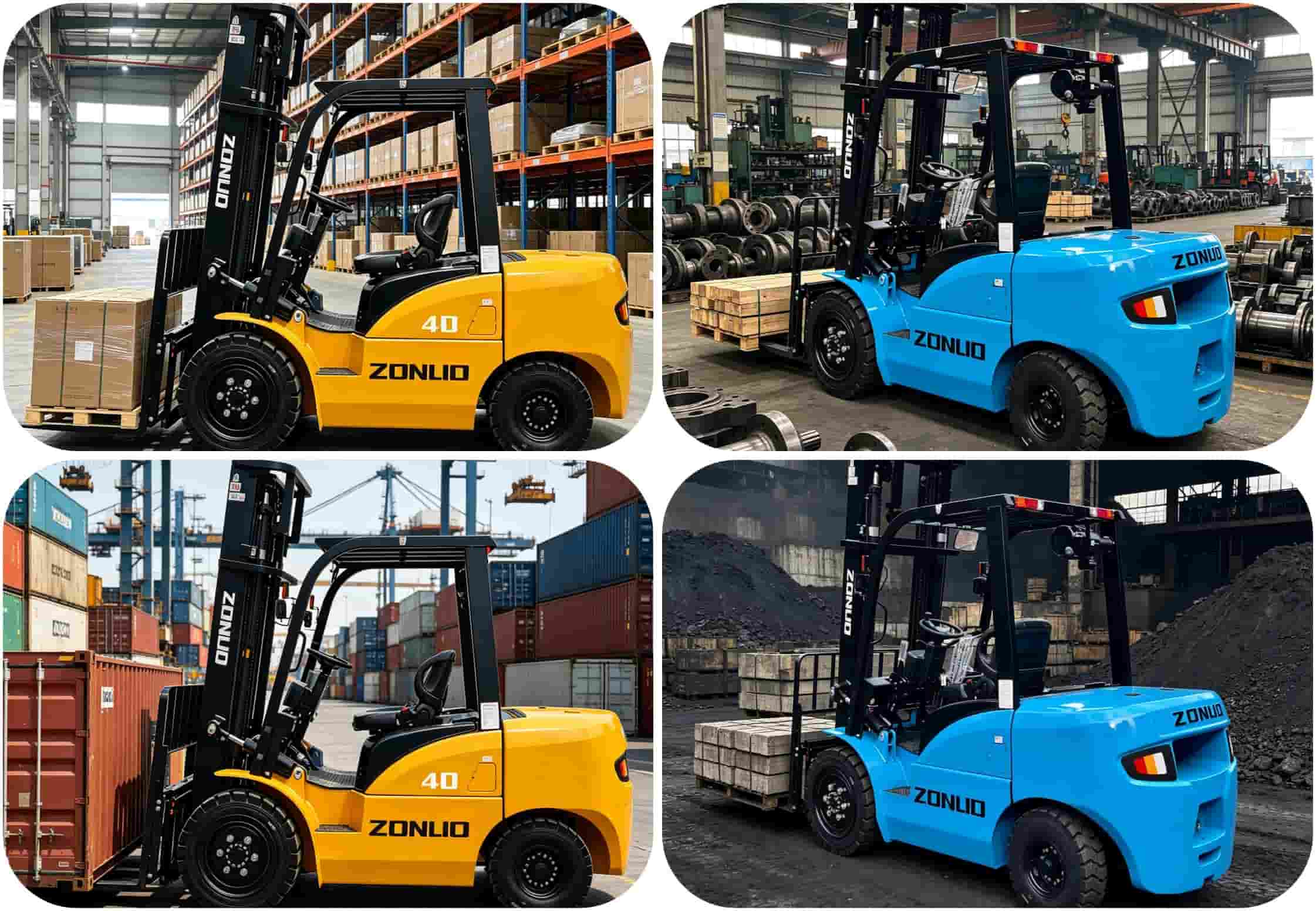 4000kg Construction Diesel Forklift For Sale 4000kg Construction Diesel Forklift For Sale
