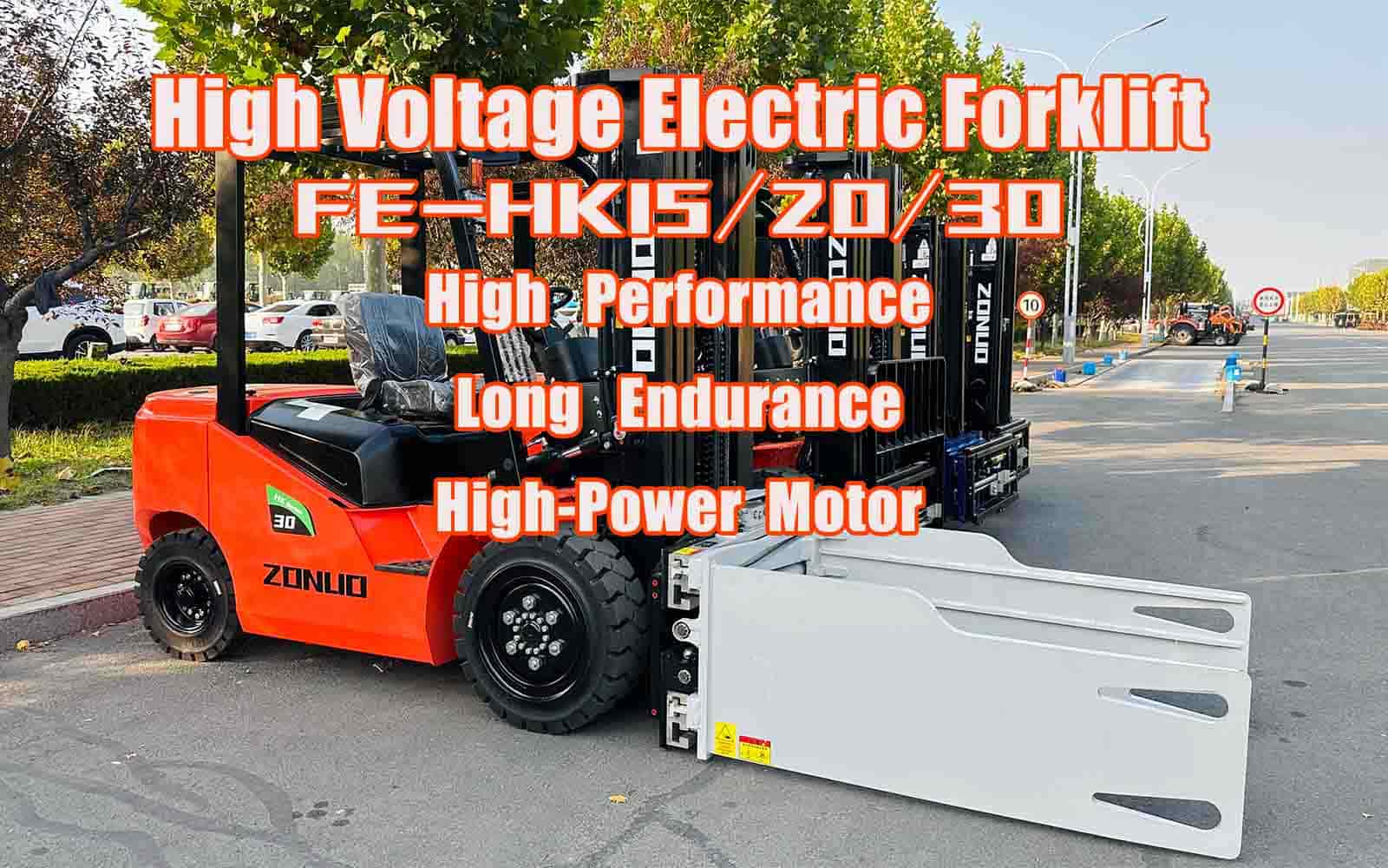 4 Units High-Voltage Lithium Forklifts Shipped To Europe For Green Logistics Upgrade