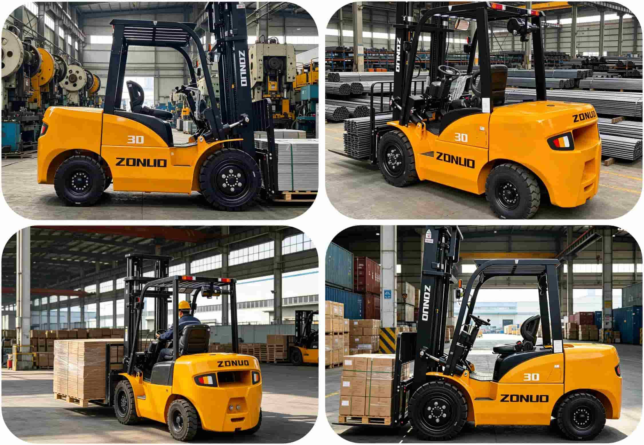 Container Diesel Forklift Truck 3000kg Container Diesel Forklift Truck 3000kg